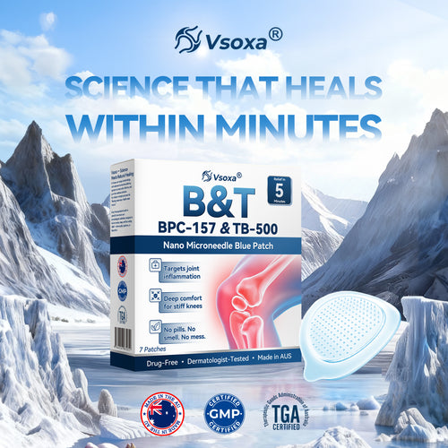 𝑽𝑠𝑜𝑥𝑎® 𝐁&𝐓 (𝑩𝑷𝐶-157 & 𝑻𝐵-500) 𝑵𝒂𝑛𝑜 𝑴𝒊𝒄𝒓𝒐𝑛𝑒𝑒𝑑𝑙𝑒 𝑩𝒍𝒖𝑒 𝑷𝒂𝒕ch 🇺🇸 𝘔𝘢𝘥𝘦 𝘪𝘯 𝘜𝘚𝘈 🦴 𝘝𝘪𝘴𝘪𝘣𝘭𝘦 𝘙𝘦𝘴𝘶𝘭𝘵𝘴 𝘪𝘯 7 𝘋𝘢𝘺𝘴 🔬