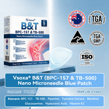 𝑽𝑠𝑜𝑥𝑎® 𝐁&𝐓 (𝑩𝑷𝐶-157 & 𝑻𝐵-500) 𝑵𝒂𝑛𝑜 𝑴𝒊𝒄𝒓𝒐𝑛𝑒𝑒𝑑𝑙𝑒 𝑩𝒍𝒖𝑒 𝑷𝒂𝒕ch 🇺🇸 𝘔𝘢𝘥𝘦 𝘪𝘯 𝘜𝘚𝘈 🦴 𝘝𝘪𝘴𝘪𝘣𝘭𝘦 𝘙𝘦𝘴𝘶𝘭𝘵𝘴 𝘪𝘯 7 𝘋𝘢𝘺𝘴 🔬