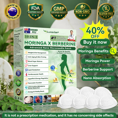 𝗟𝘂𝘅𝗮𝗿𝗶𝘀𝗲® 𝗢𝗳𝗳𝗶𝗰𝗶𝗮𝗹 𝗦𝘁𝗼𝗿𝗲 | 𝗠𝗼𝗿𝗶𝗻𝗴𝗮 & 𝗕𝗲𝗿𝗯𝗲𝗿𝗶𝗻𝗲 𝟭𝟬-𝗜𝗡-𝟭 𝗔𝗱𝘃𝗮𝗻𝗰𝗲𝗱 𝗡𝗮𝗻𝗼 𝗠𝗶𝗰𝗿𝗼𝗻𝗲𝗲𝗱𝗹𝗲 𝗣𝗮𝘁𝗰𝗵 (𝗢𝗻𝗰𝗲 𝗮 𝗗𝗮𝘆 - 𝗩𝗶𝘀𝗶𝗯𝗹𝗲 𝗥𝗲𝘀𝘂𝗹𝘁𝘀 𝗶𝗻 𝗝𝘂𝘀𝘁 𝟳 𝗗𝗮𝘆𝘀)